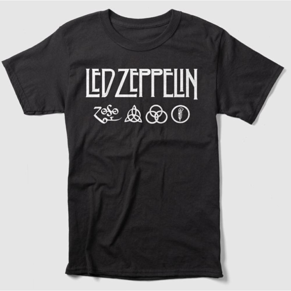Led Zeppelin Zoso Symbol Shirt